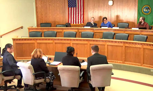 Panel testifying on HB 1702