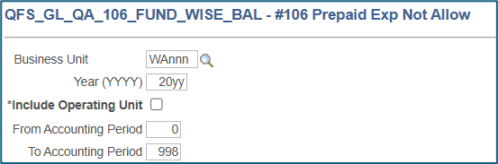 Prepaid Expenses Only Allowed in Fund Type 4