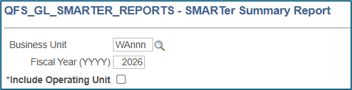 SMARTer Summary Report