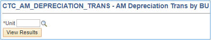 query depreciation