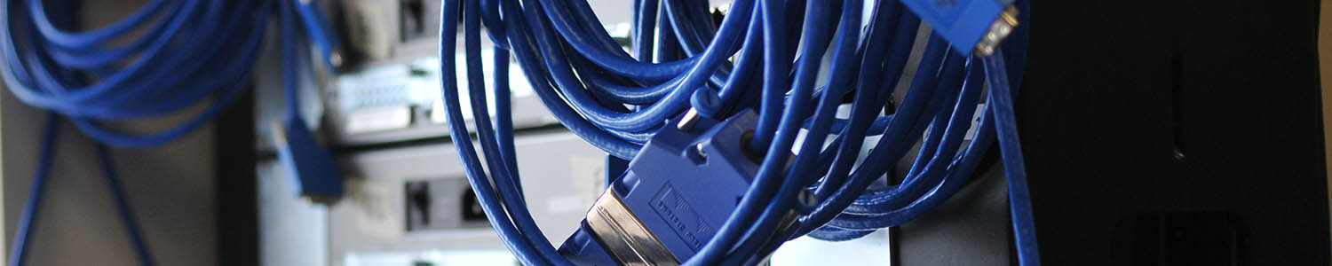 Wrapped up computer cables