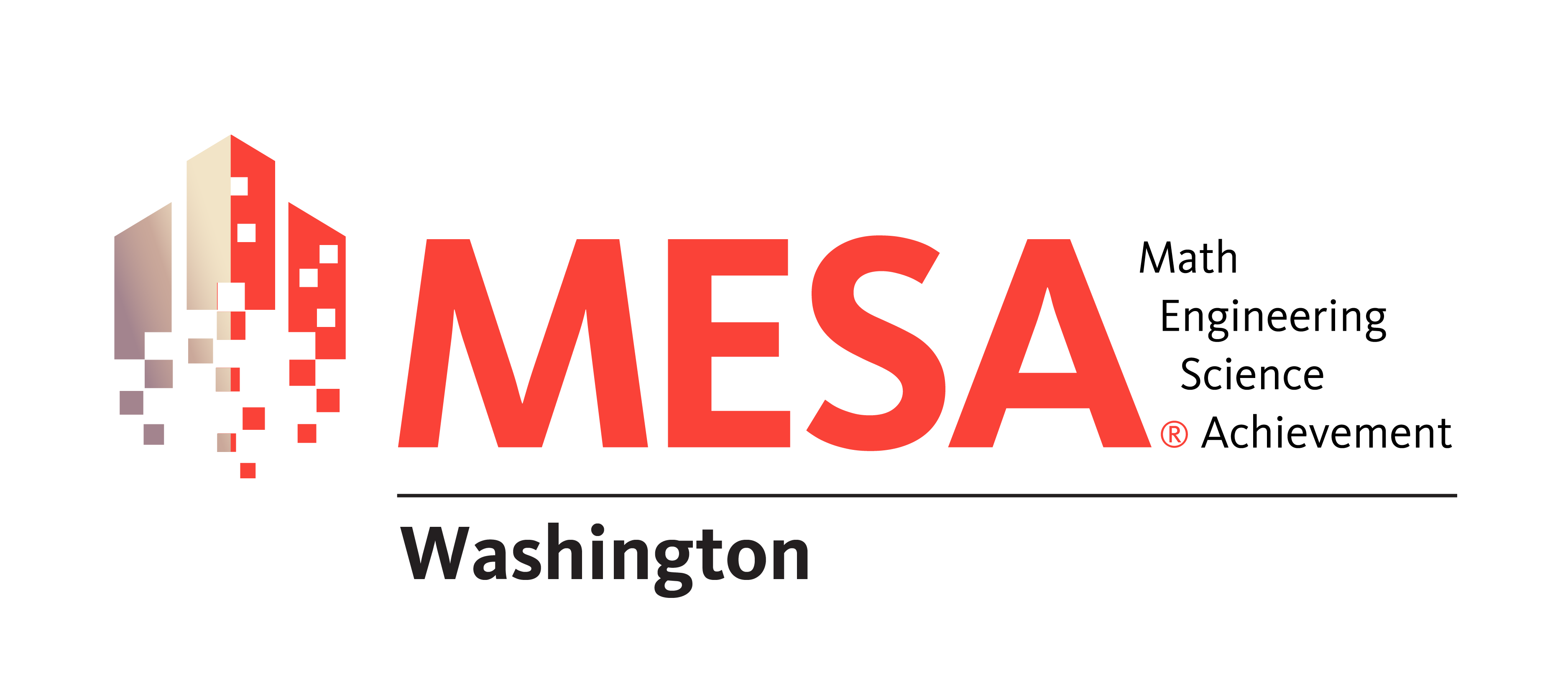 MESA (Math Engineering Science Achievement) Washington logo