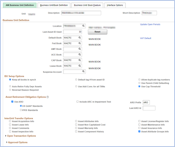 asset magement business unit definition