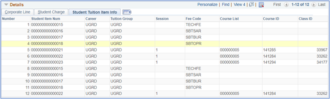 Corporate accounts student tuition