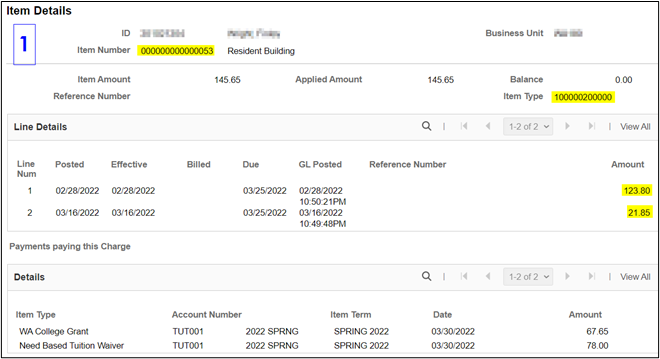 Resident building tuition