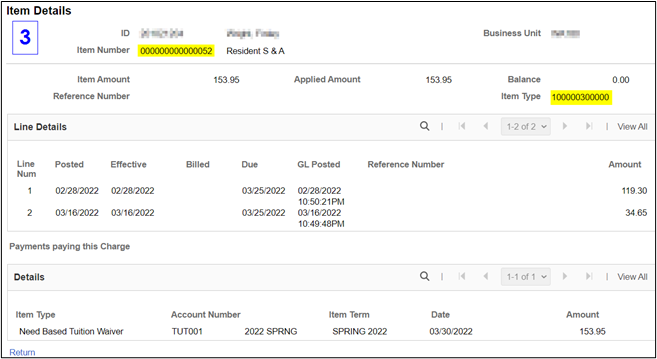 Resident S&A tuition