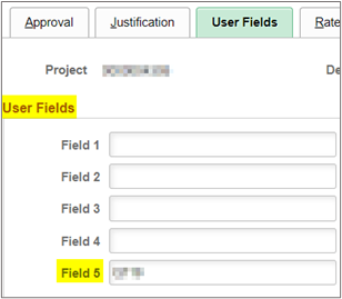 You must enter the SBCTC Project number in Field 5 of the User Fields tab in ctcLink.